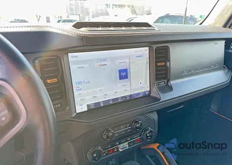 2024 Ford Bronco Badlands z USA, uszkodzony, nr VIN 1FMEE9BP2RLA33711